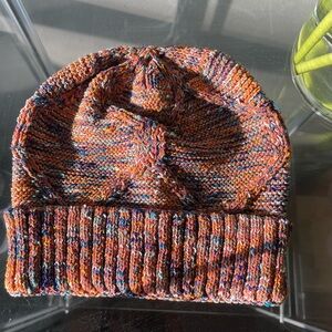 Multicolor Knit Beanie